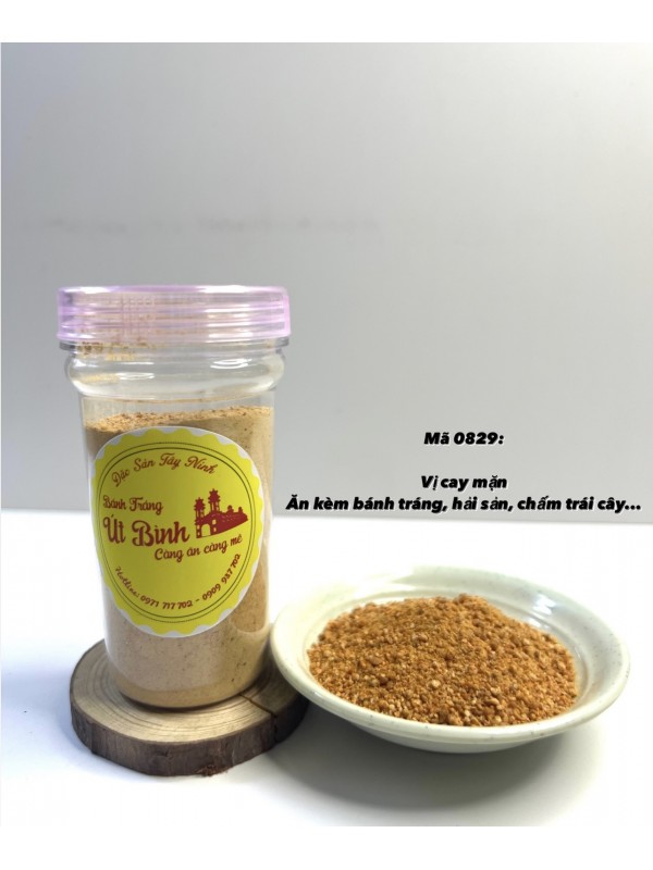 Muối Nhuyễn Chay Hủ 100gr  Mã 0829